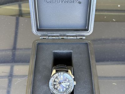 New Citizen Promaster Nighthawk Eco Drive Watch