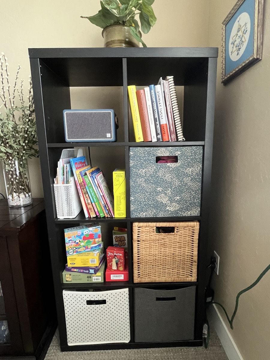 Black IKEA Bookshelf