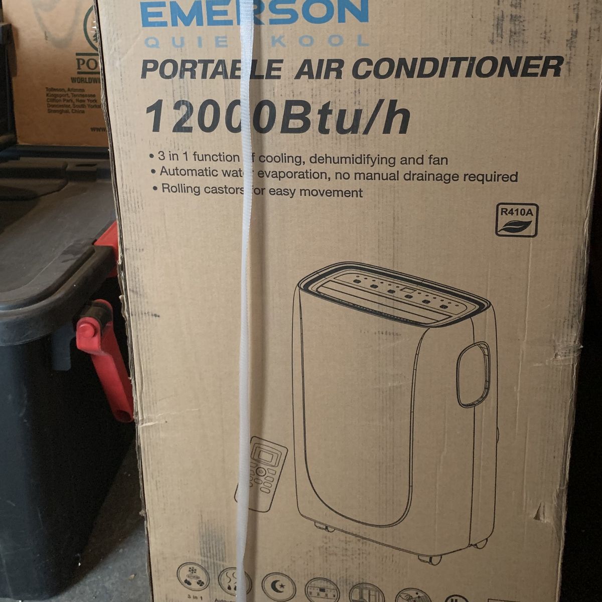 Portable Air Conditioner Emerson Quiet Mode 12000 Btu/h