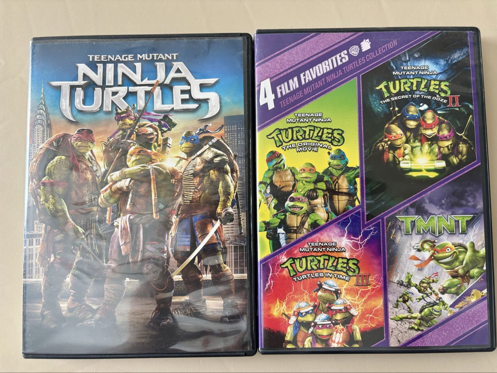 Ninja Turtle 5 Movie Set