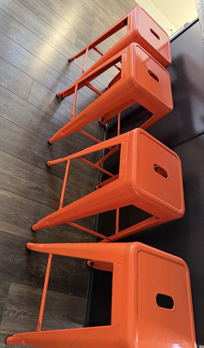 Metal stools