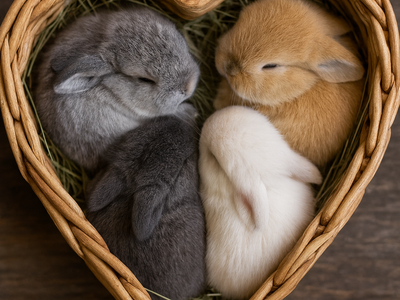 Holland Lop Bunnies