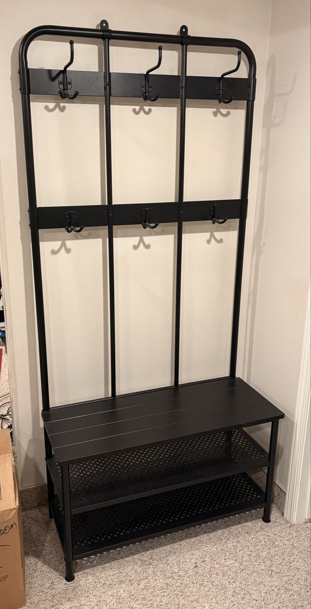 Coat hanger & shoe rack