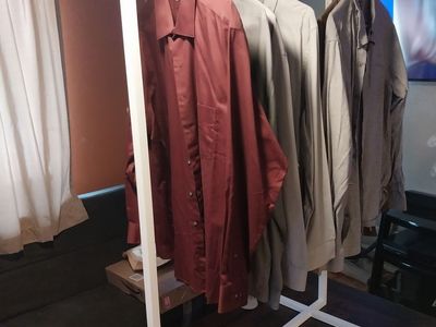 Commercial Grade Clothing Display Rack 3' long 21" wide 53" tall