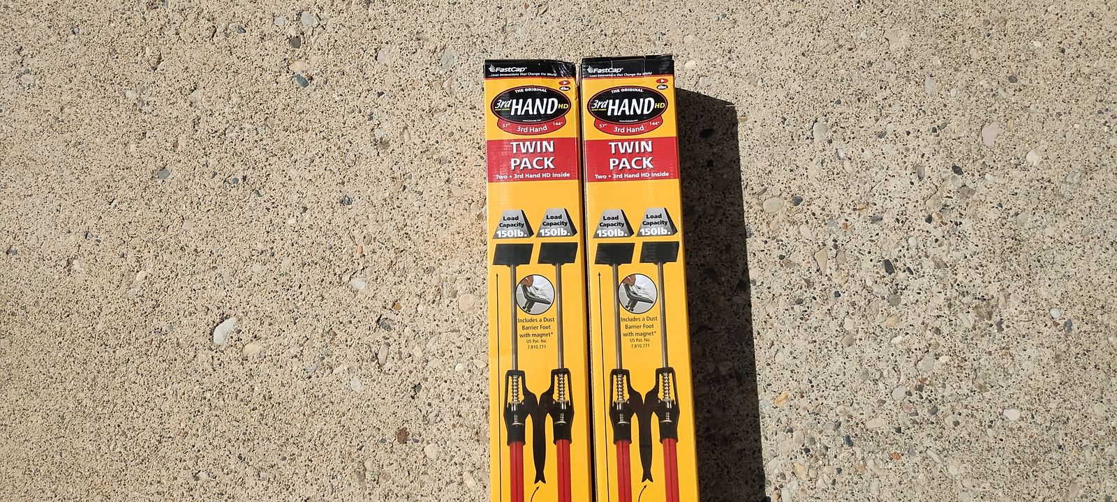 3rd Hand HD - Heavy Duty Support System - 2 Twin Packs