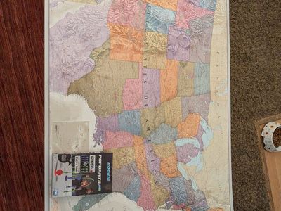 United States Map with pop darts