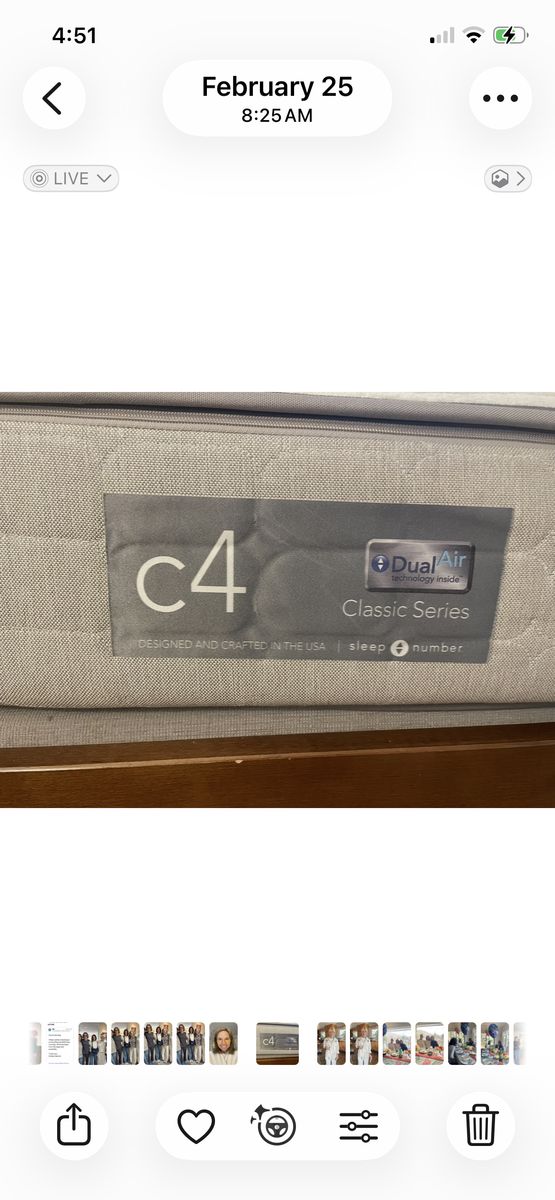 SleepNumber Mattress & Box Spring