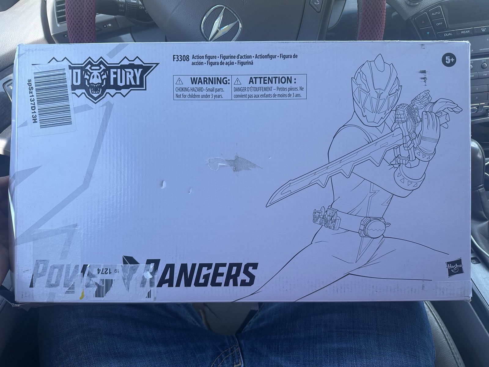 Hasbro Power Rangers Dino Fury F3308 Action Figure Set 5+ New