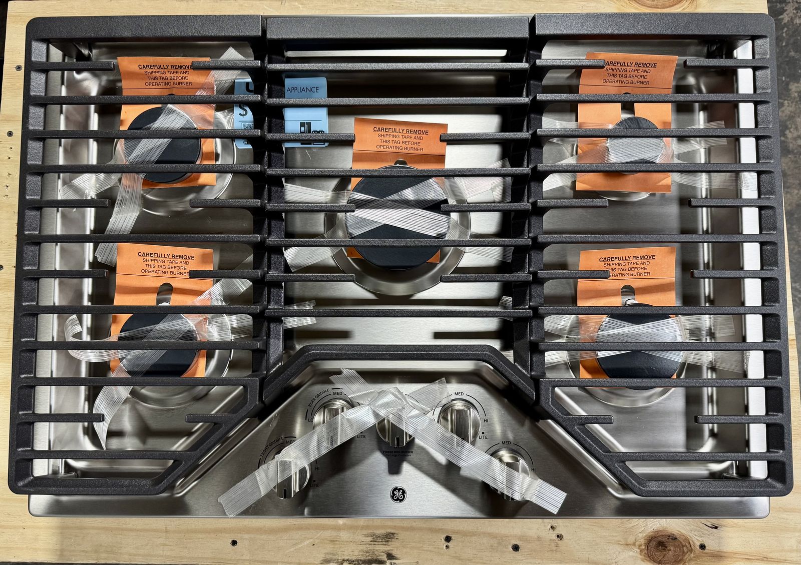 GE PROFILE GAS COOKTOP