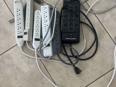 Lot of power strips
