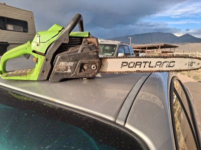 Portland 42cc 18" Gas Chainsaw - Used, Good Condition
