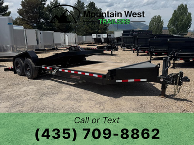 2026 Midsota 22'-17.6K Split Deck Tilt Trailer