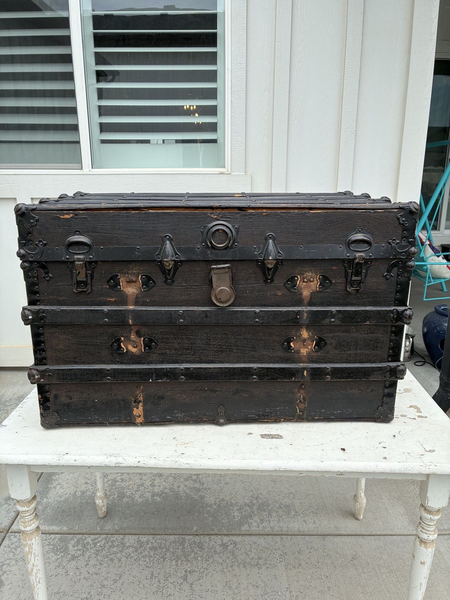 Antique Steamer Trunk