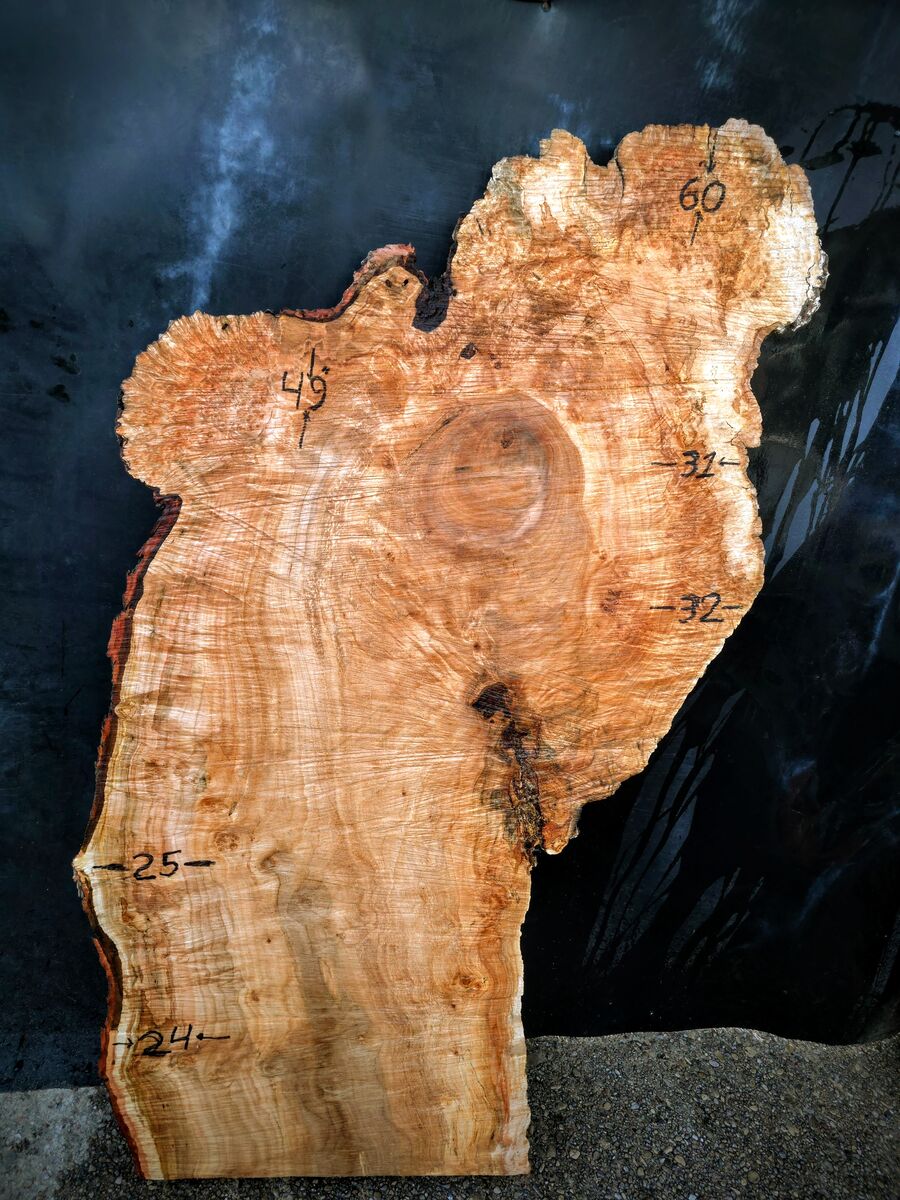 Stunning Highly Figured Maple slab