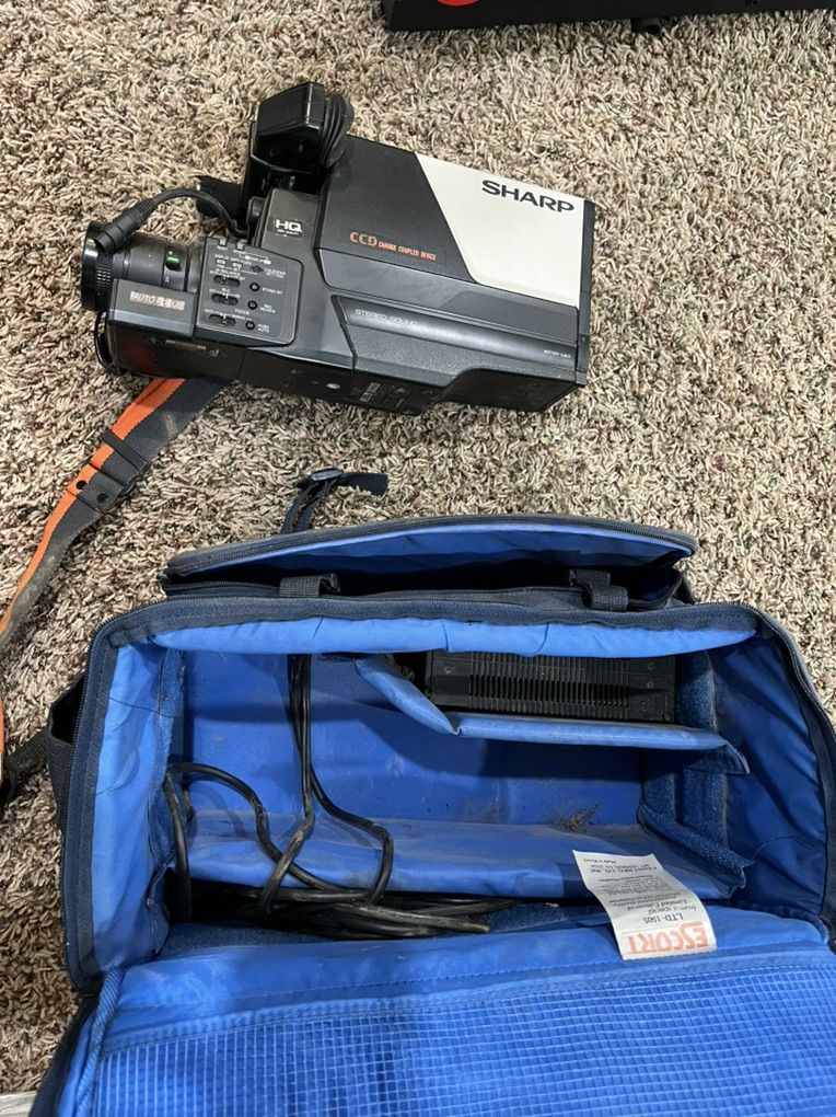 Sharp VHS Camcorder