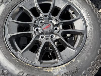 Falken Wildpeak A/T3W LT275/65R20 All-Terrain Tires on TRD Black Wheels - Set of 4