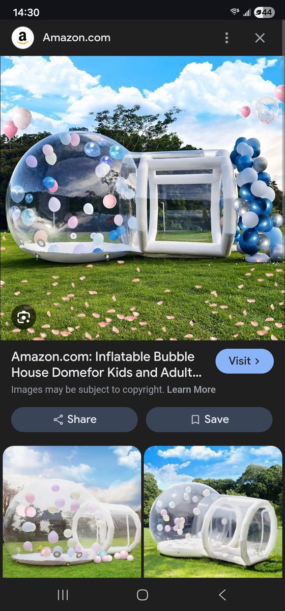 Inflatable dome
