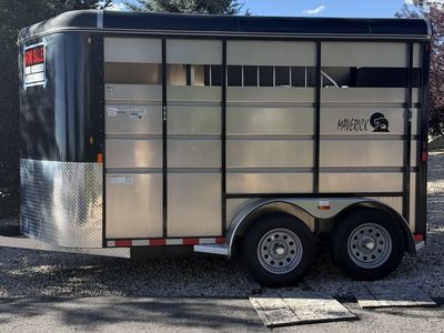 2022 Maverick 2 horse trailer