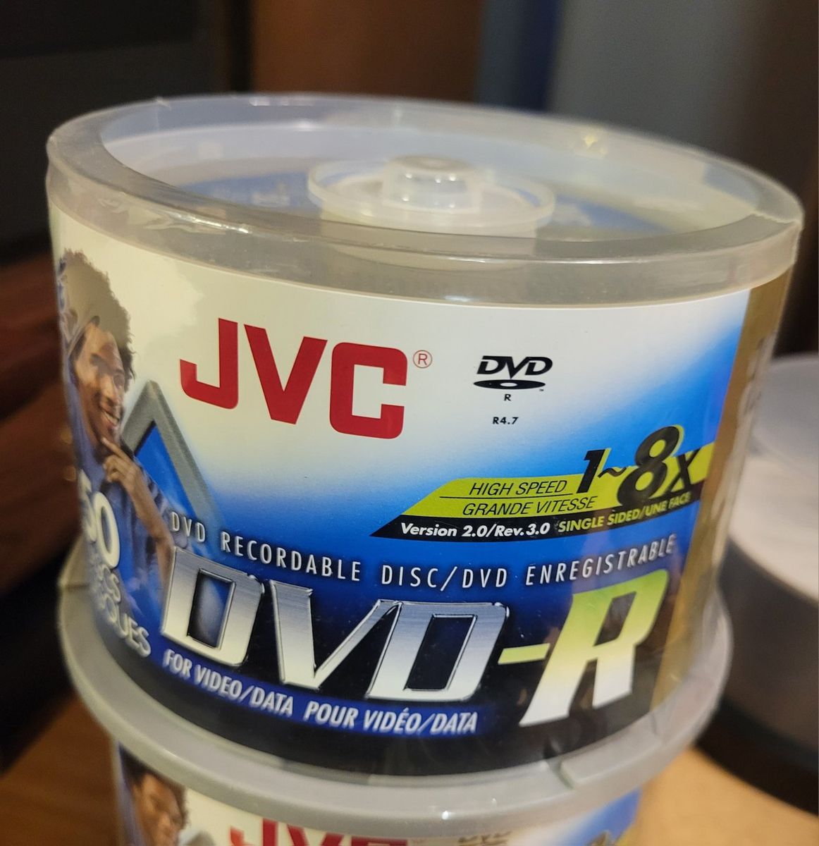 JVC DVD-R Recordable Discs Spindle
