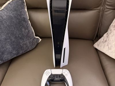 Sony PlayStation 5 Console with DualSense Wireless Controller and Power Cable