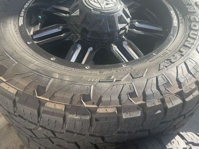 Anthem Off-Road Wheels with Toyo Open Country A/T III Tires 35x12.50R20LT