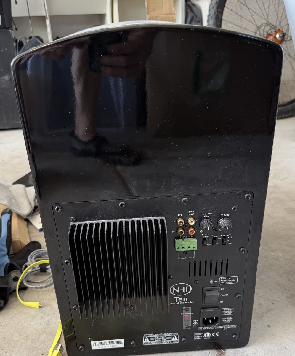 NHT Ten Powered Subwoofer