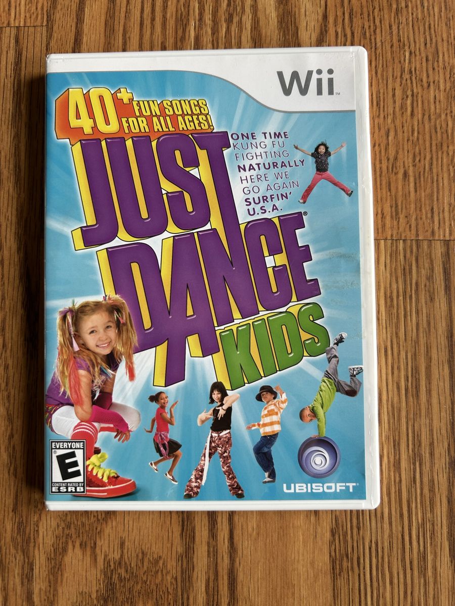 Nintendo Wii just dance kids video game