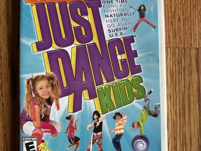Nintendo Wii just dance kids video game