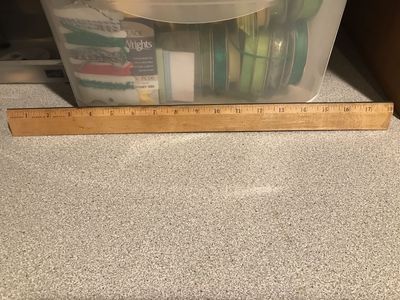 Westcott 18” Ruler No. R502-18 Metal Edge Vintage & Solid Brass 7” Ruler Wardley Mortgage Services