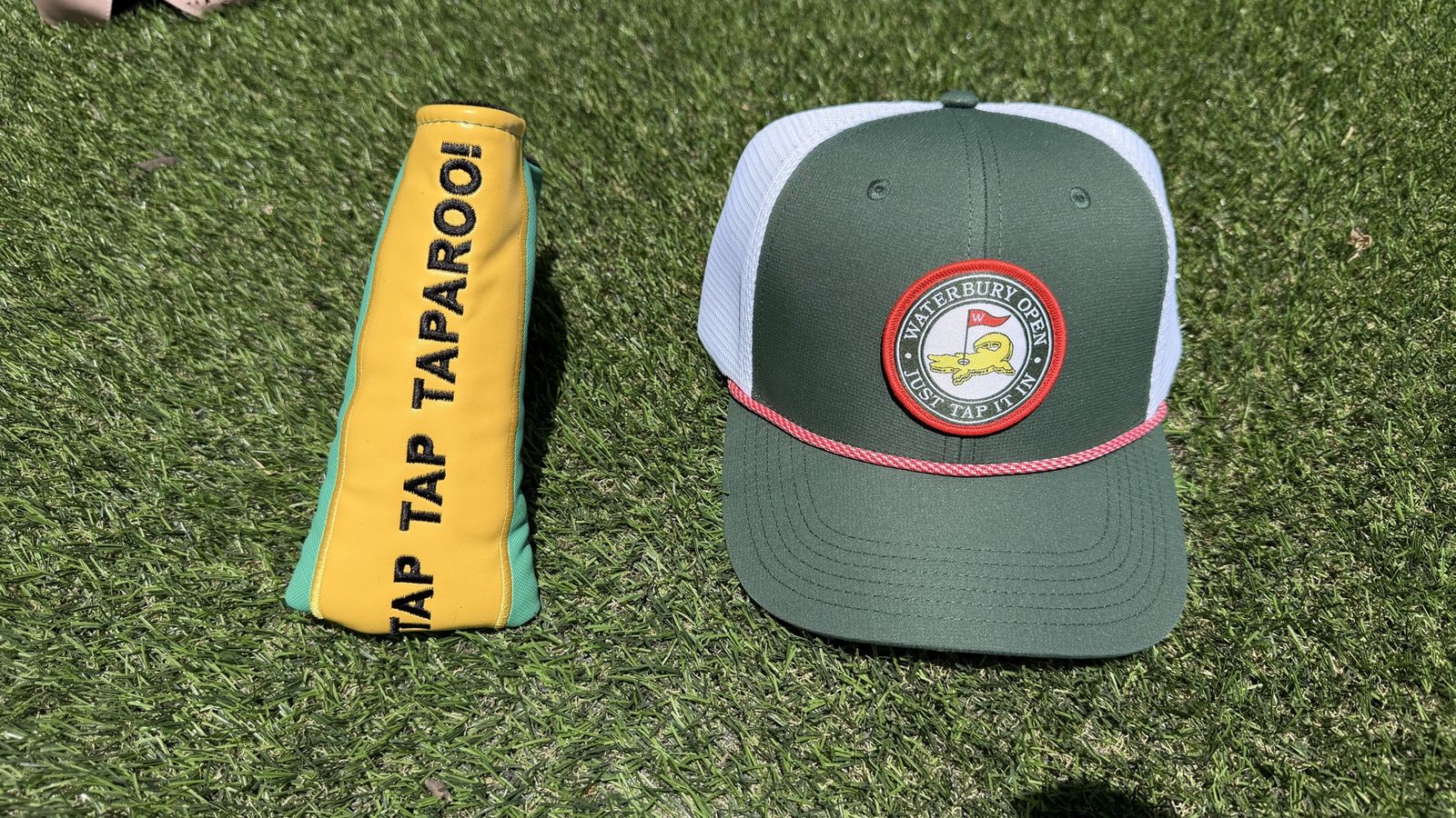 Happy Gilmore Waterbury Open Hat & Matching Putter Headcover