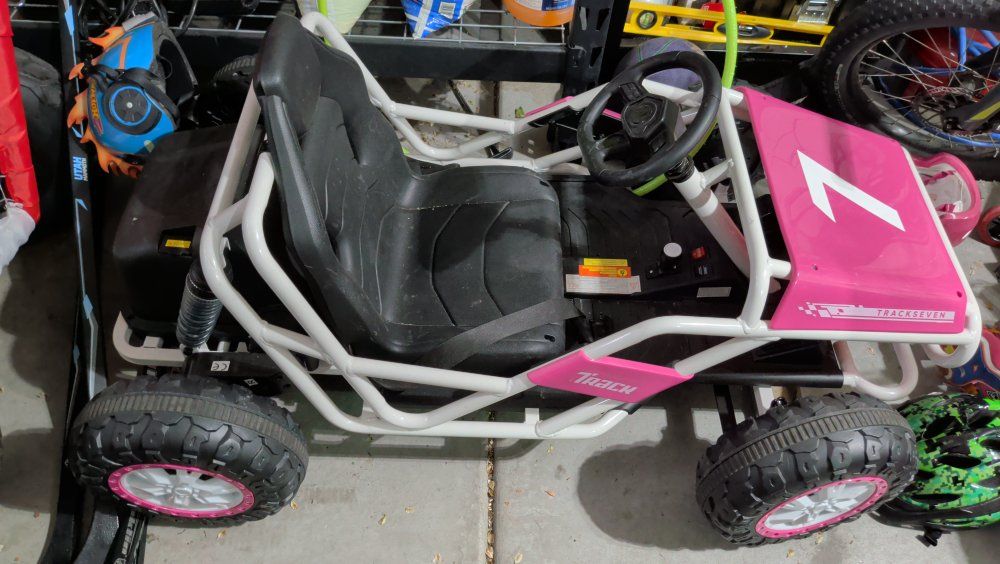 girls electric gocart