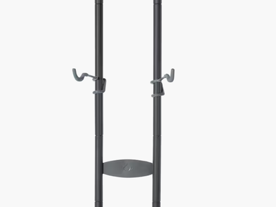 Two-Bike Gravity Stand, Freestanding Vertical Bike Storage Rack (x2; price for each)