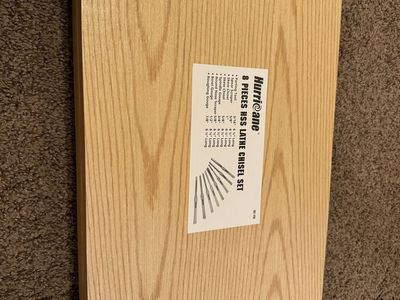 Hurricane 8-Piece HSS Lathe Chisel Set