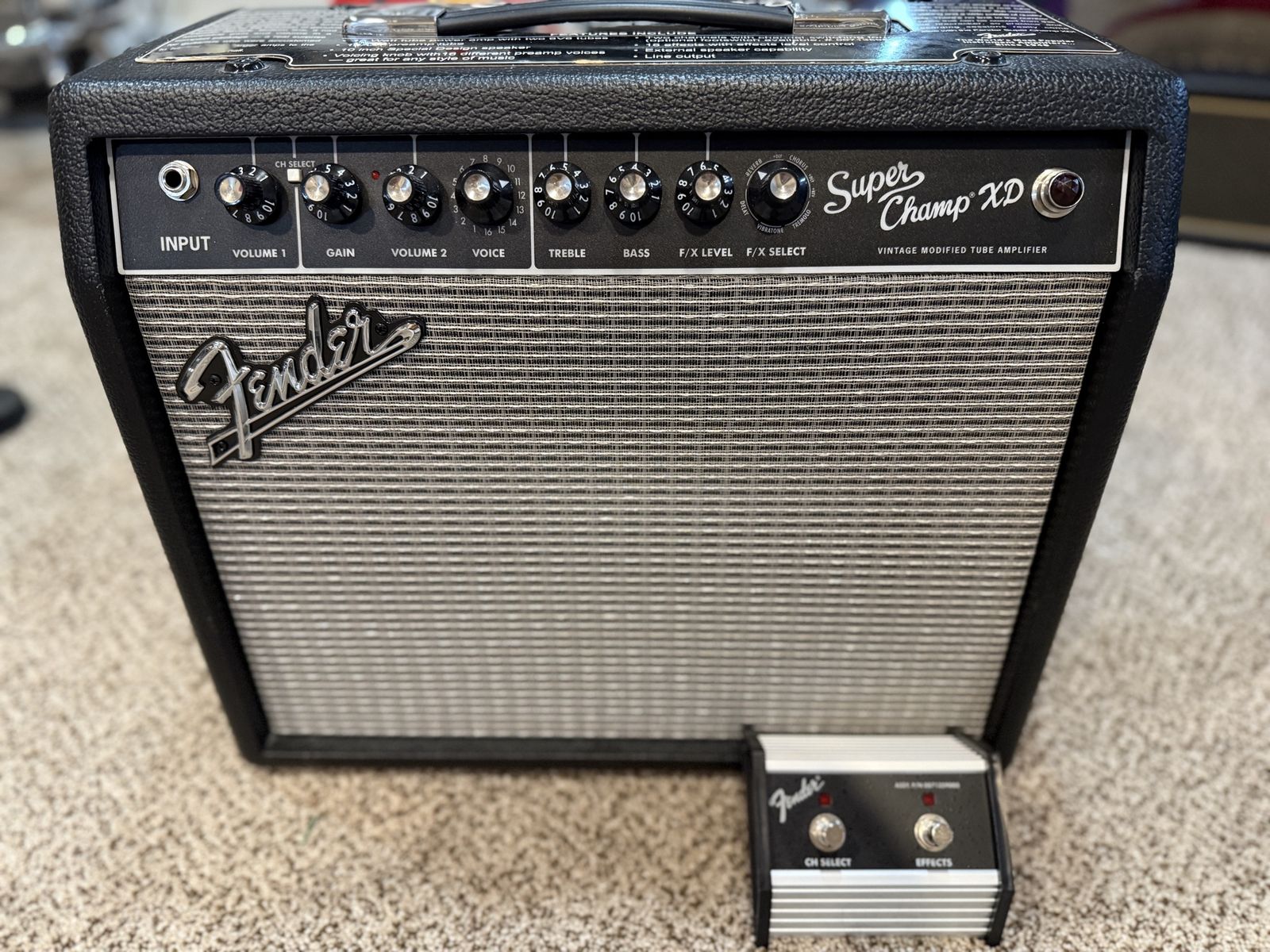 Fender Super Champ XD Guitar Amp