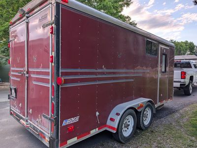 1998 Pace American 16+ foot interior insulated heavy duty trailer model N716TA2