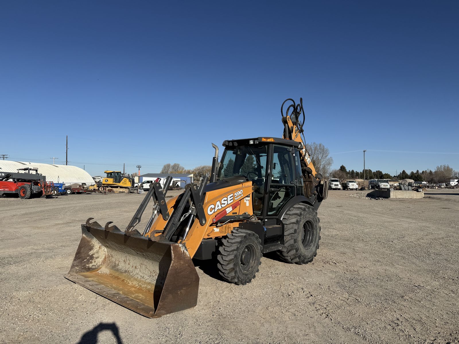 2017 Case 590SN- Stock: 11420