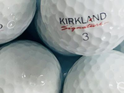 Hundreds Like New Kirkland Golf Balls in Stock