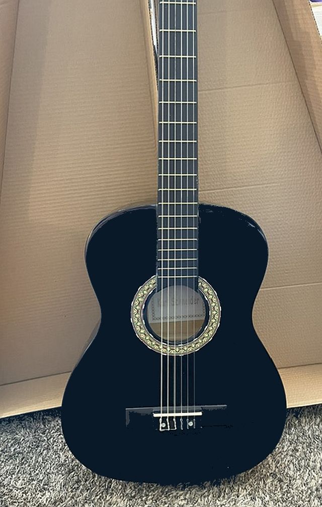 Brand New 3/4 size Classical Guitar - Karl Schneider CG 821 BK (In Box!) - Black