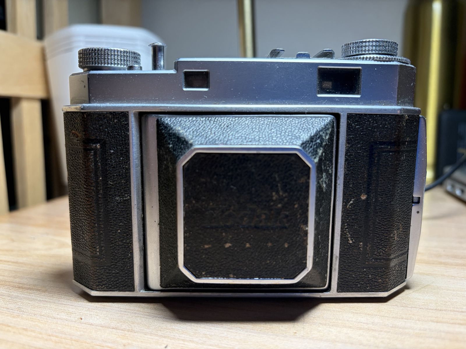 Vintage Kodak Retina II Foldable Film Camera - Rodenstock Heligon 50mm f/2 Lens, Untested