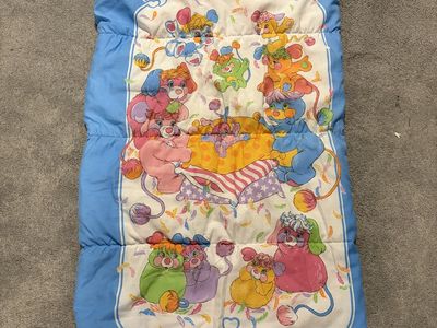 1986 Popples Sleeping Bag