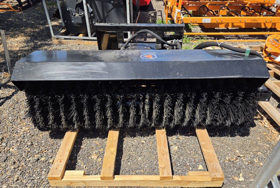 NEW Wolverine 72" Hydraulic Angle Broom w/ Remote