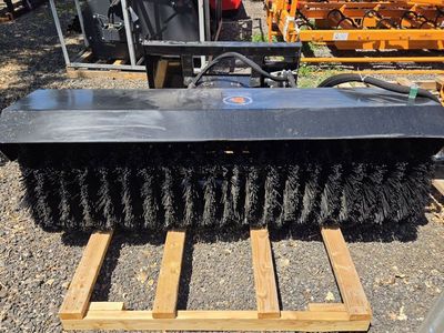 NEW Wolverine 72" Hydraulic Angle Broom w/ Remote