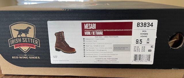 Irish Setter work boots