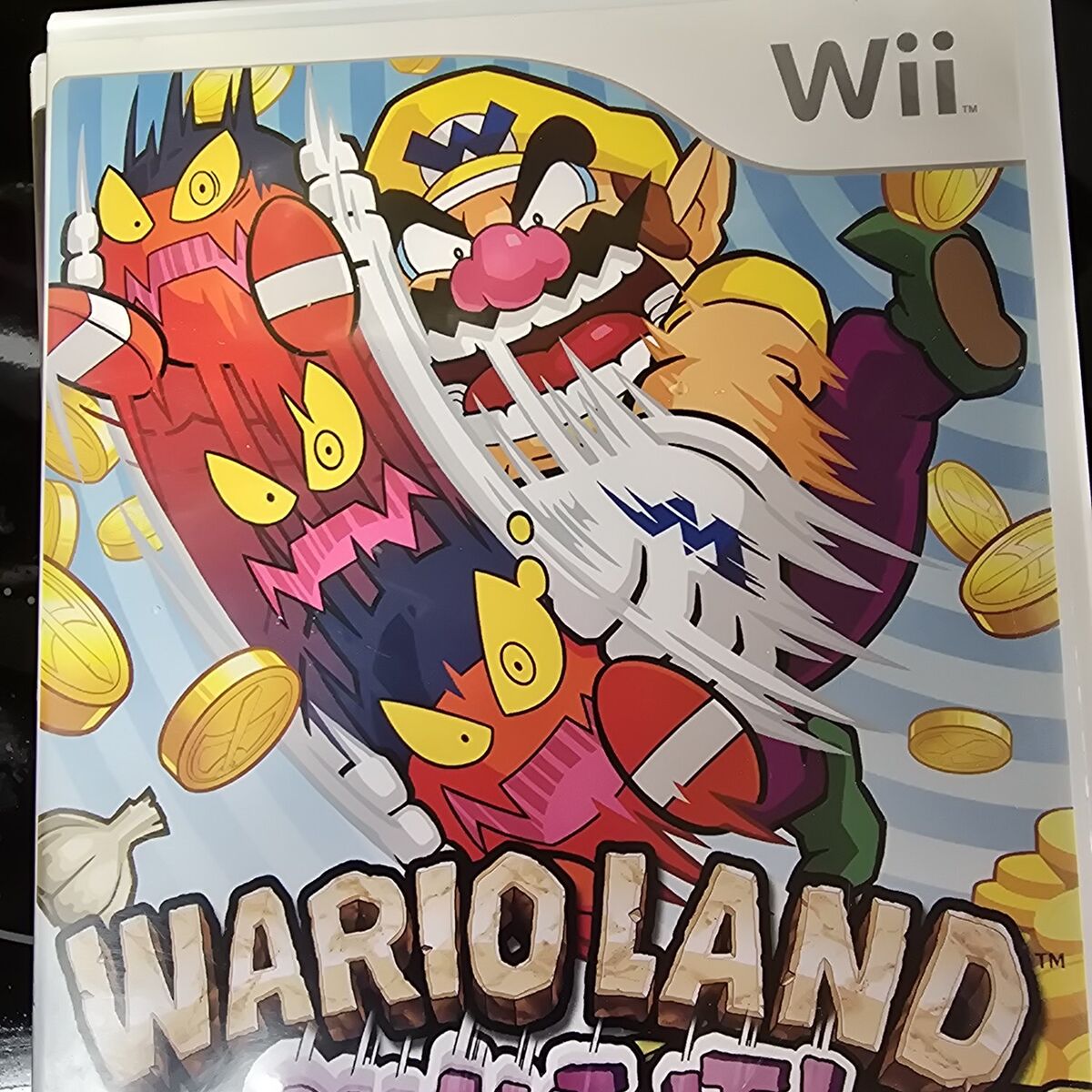 WII WARIO LAND SHAKE IT (LIKE NEW)