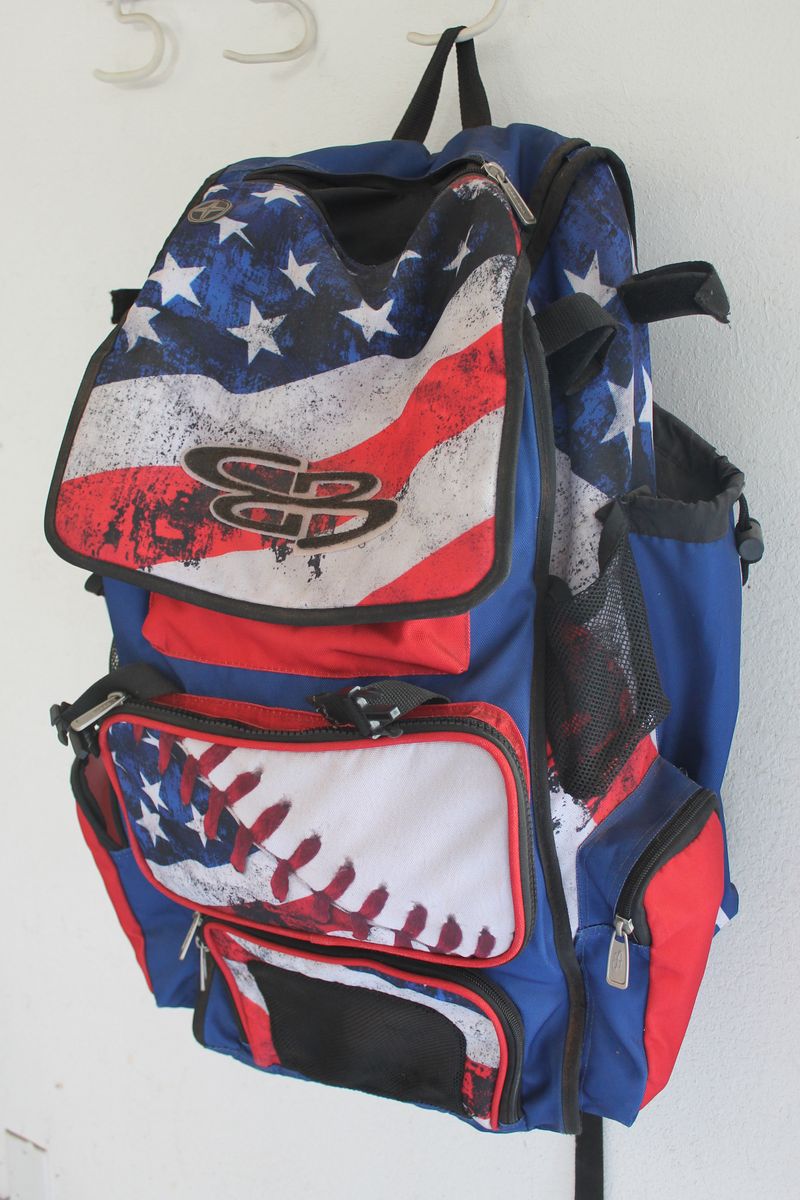 American Flag Boombah Bag for Baseball/Softball
