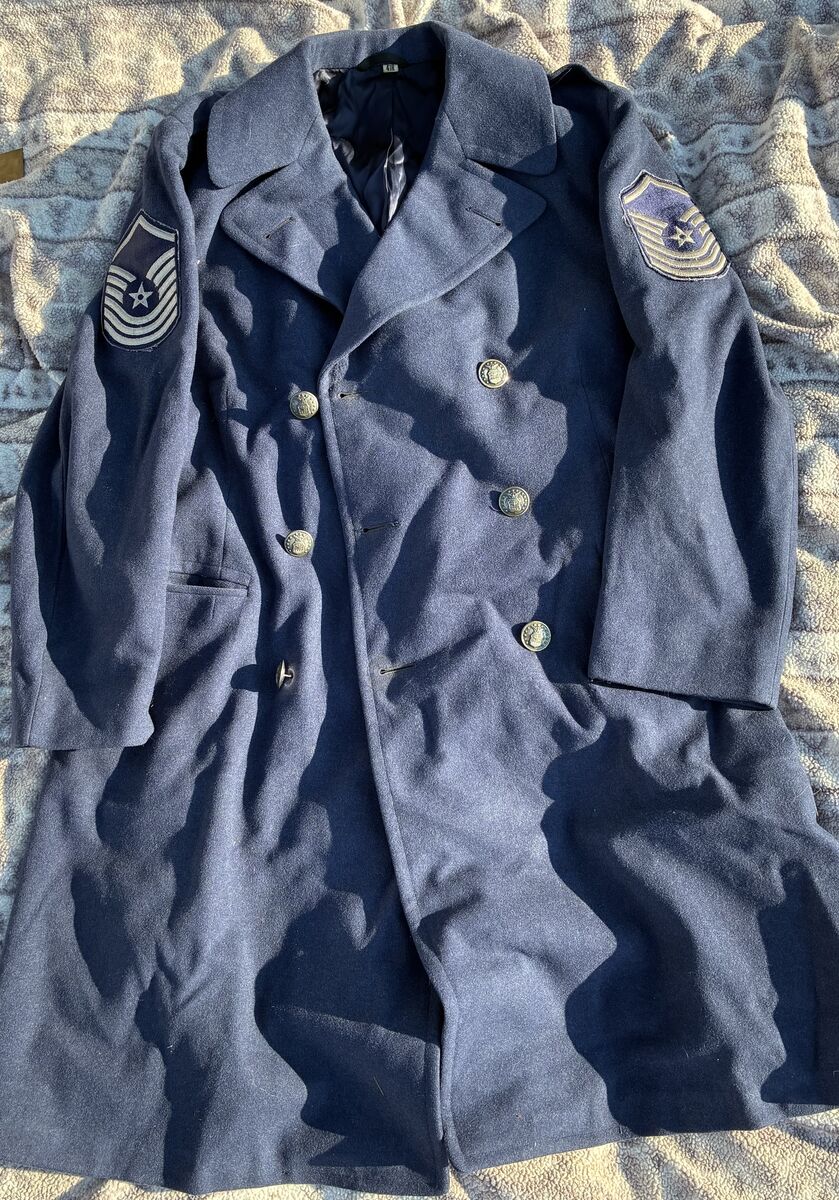 Vintage 1950s USAF wool peacoat