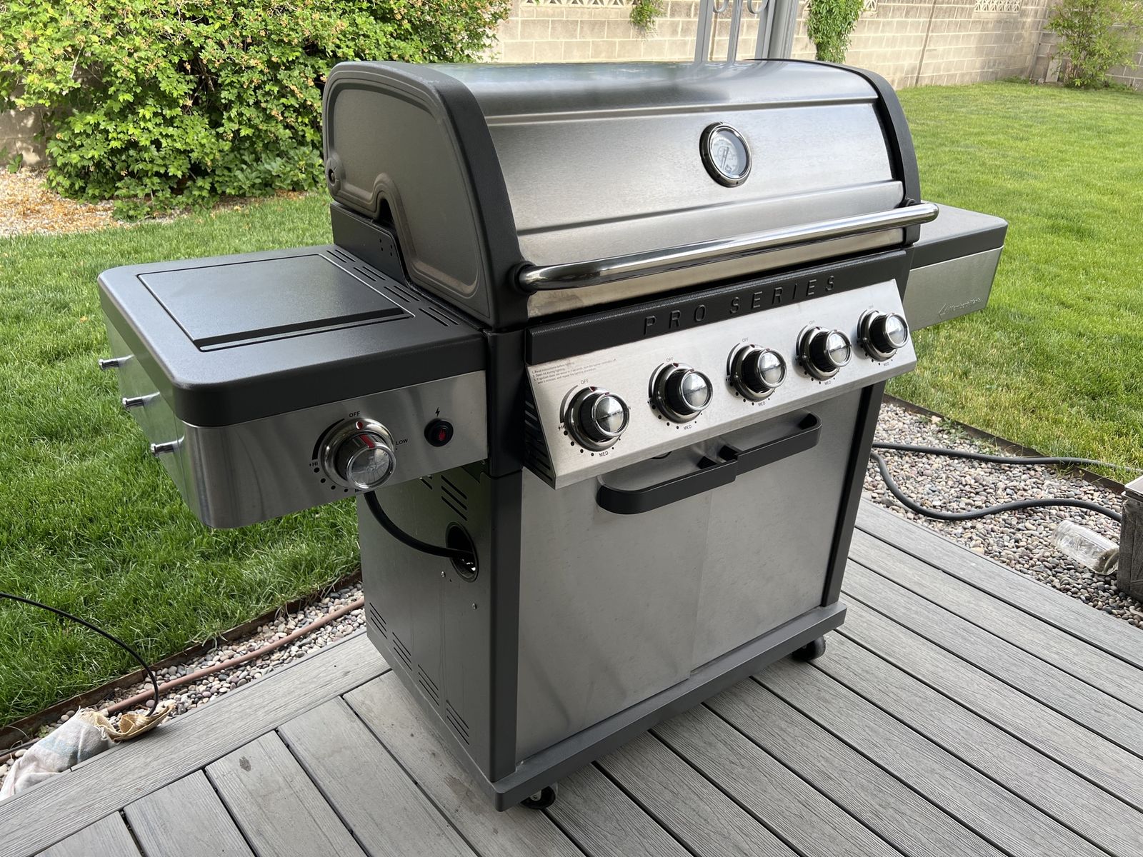 Members Mark Pro Series 5 Burner LP grill