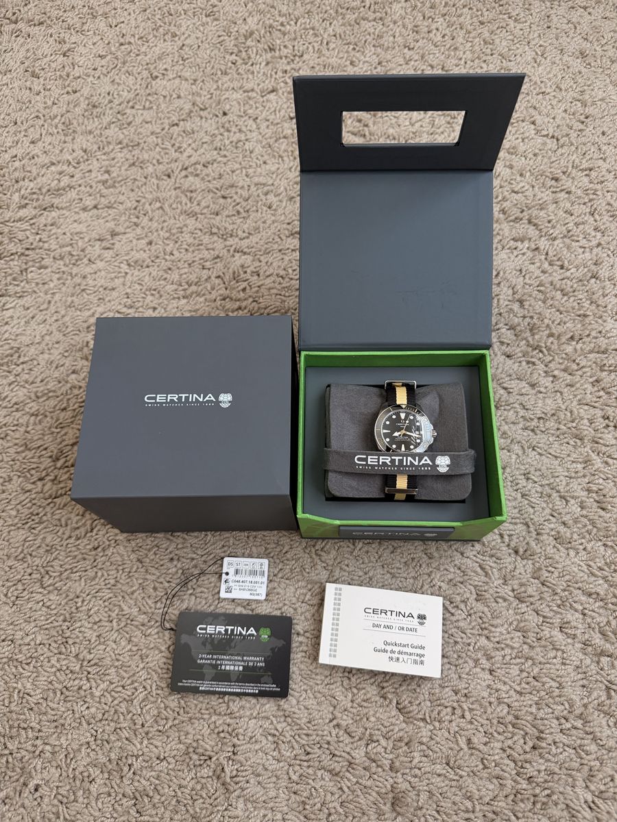 Certina DS Action Diver 40.5mm