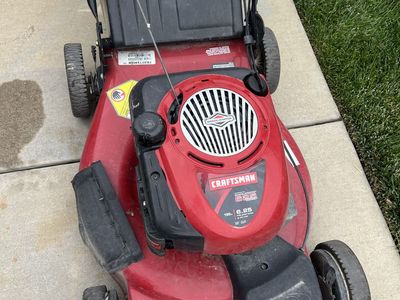 Craftsman lawnmower “push” self propelled doesn’t work when you set down.