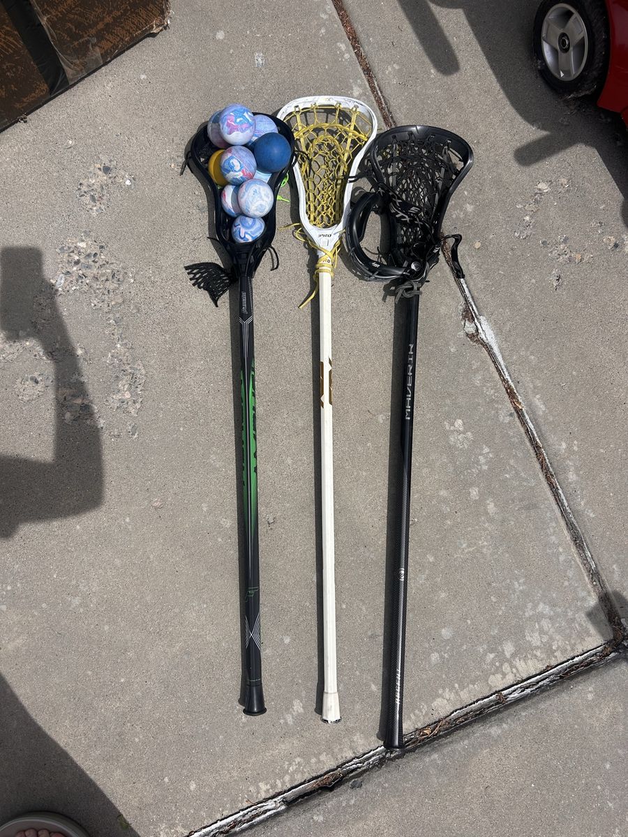 Used Lacrosse Sticks STX crux pro, Maverick